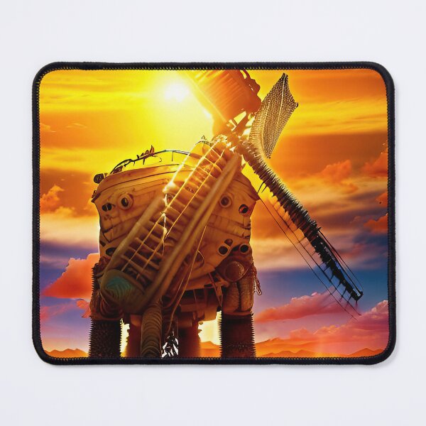 Item preview, A ravaged world of sand dunes and searing heat designed and sold by PixieDustAIArt.