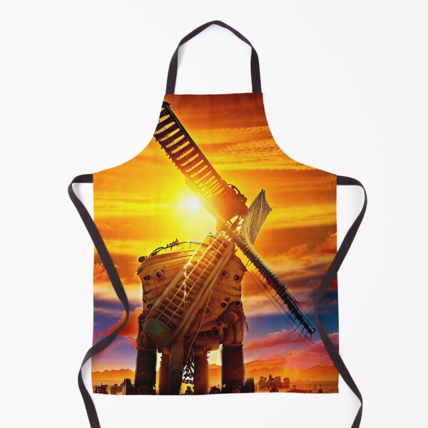 Item preview, A ravaged world of sand dunes and searing heat designed and sold by PixieDustAIArt.
