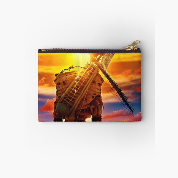 Item preview, A ravaged world of sand dunes and searing heat designed and sold by PixieDustAIArt.