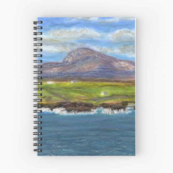 Item preview, Mynydd Tŵr or Holyhead Mountain from Bae Trearddur Bay on Anglesey designed and sold by LymphomaLass.
