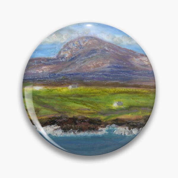 Item preview, Mynydd Tŵr or Holyhead Mountain from Bae Trearddur Bay on Anglesey designed and sold by LymphomaLass.