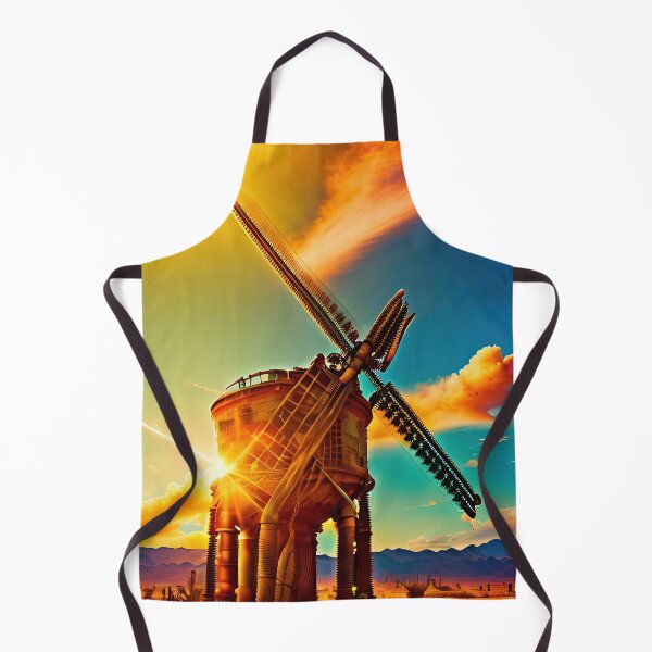 Item preview, A ravaged world of sand dunes and searing heat designed and sold by PixieDustAIArt.