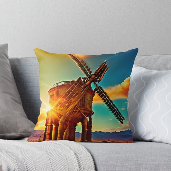 Item preview, A ravaged world of sand dunes and searing heat designed and sold by PixieDustAIArt.