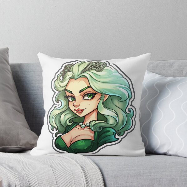 Artikelvorschau, European Queen European Princess Wearing Green entworfen und verkauft von PrincessJessieJ.