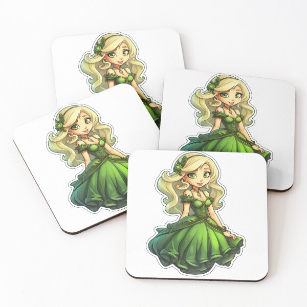 Artikelvorschau, European Queen European Princess Wearing Green entworfen und verkauft von PrincessJessieJ.