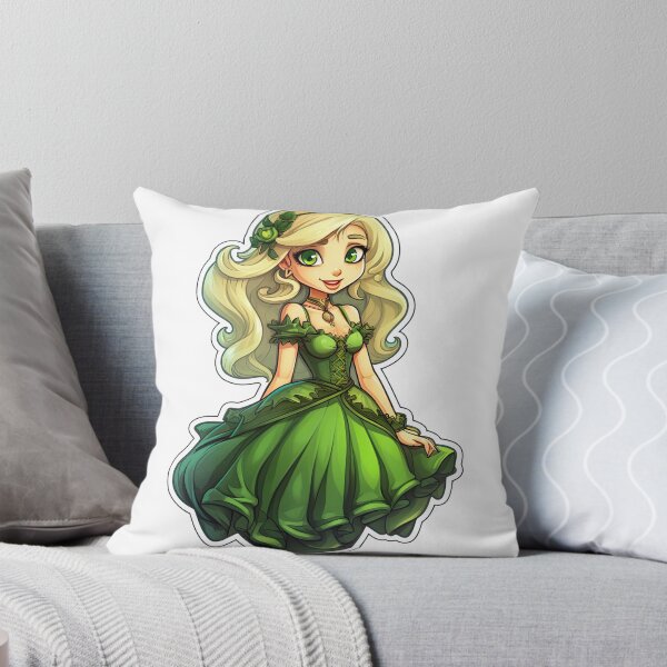 Artikelvorschau, European Queen European Princess Wearing Green entworfen und verkauft von PrincessJessieJ.