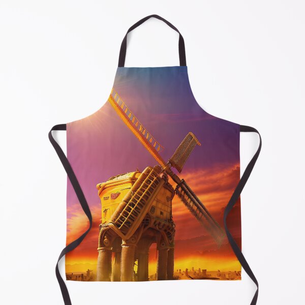 Item preview, A ravaged world of sand dunes and searing heat designed and sold by PixieDustAIArt.