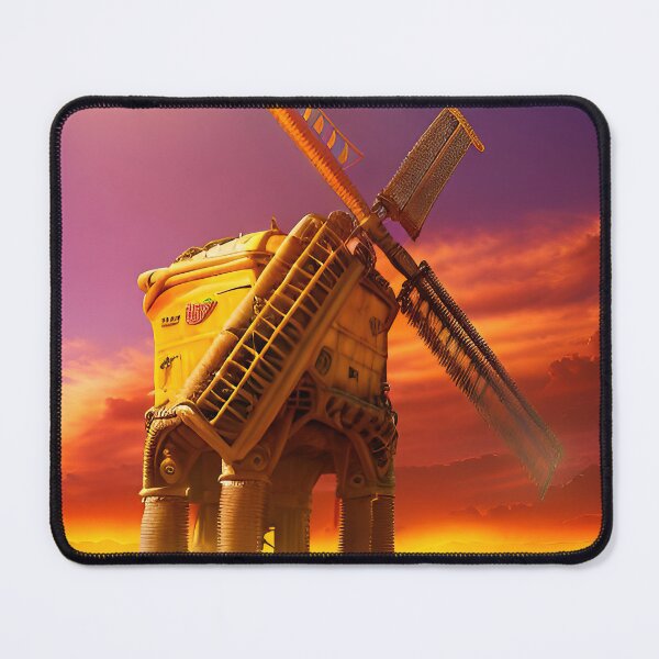 Item preview, A ravaged world of sand dunes and searing heat designed and sold by PixieDustAIArt.