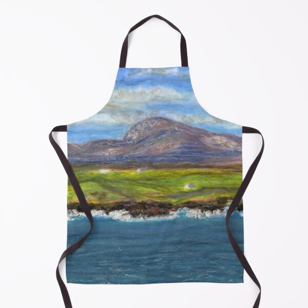Item preview, Mynydd Tŵr or Holyhead Mountain from Bae Trearddur Bay on Anglesey designed and sold by LymphomaLass.