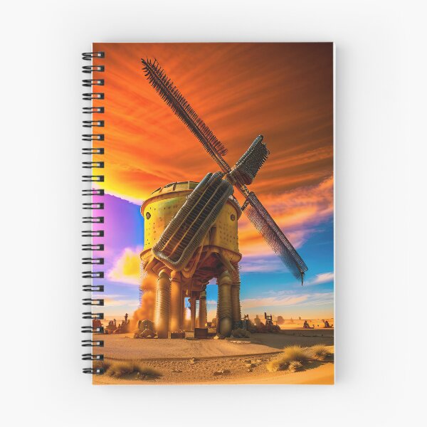 Item preview, A ravaged world of sand dunes and searing heat designed and sold by PixieDustAIArt.
