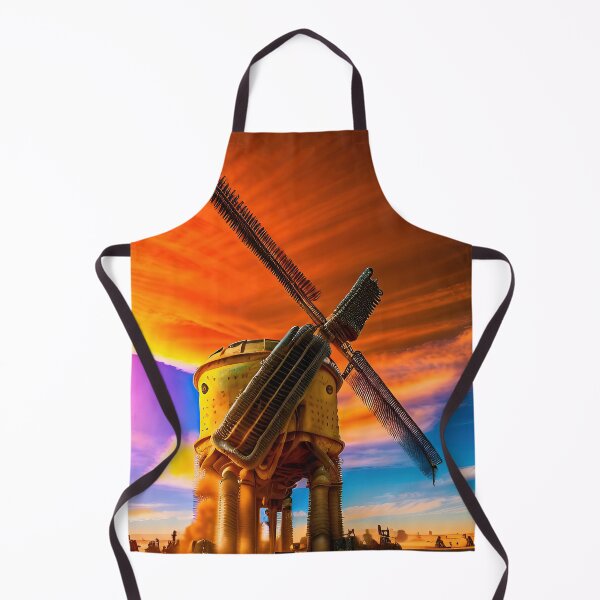 Item preview, A ravaged world of sand dunes and searing heat designed and sold by PixieDustAIArt.