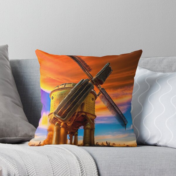 Item preview, A ravaged world of sand dunes and searing heat designed and sold by PixieDustAIArt.