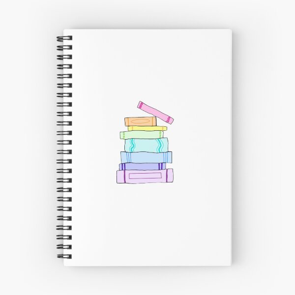 Item preview, Rainbow bookstack illustration designed and sold by pb598.