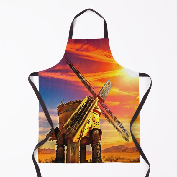 Item preview, A ravaged world of sand dunes and searing heat designed and sold by PixieDustAIArt.