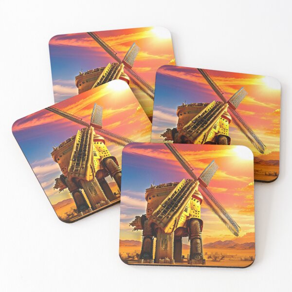 Item preview, A ravaged world of sand dunes and searing heat designed and sold by PixieDustAIArt.