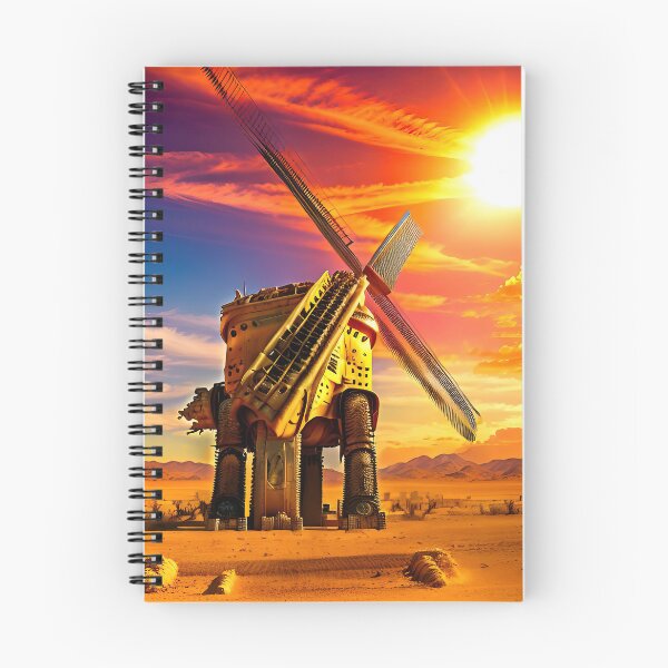 Item preview, A ravaged world of sand dunes and searing heat designed and sold by PixieDustAIArt.