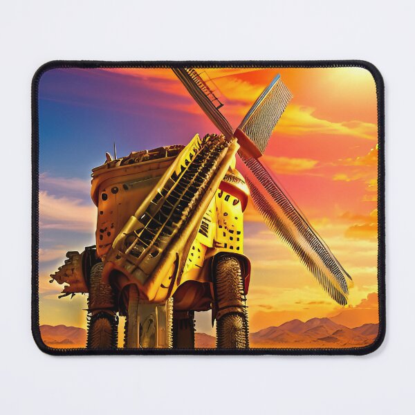 Item preview, A ravaged world of sand dunes and searing heat designed and sold by PixieDustAIArt.