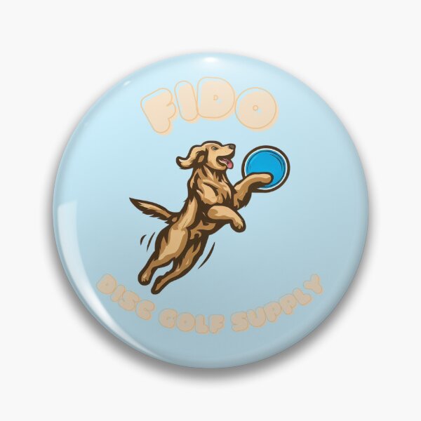 Item preview, FIDO Disc Golf Supply Logo (Tan) designed and sold by FIDO-DG-Supply.