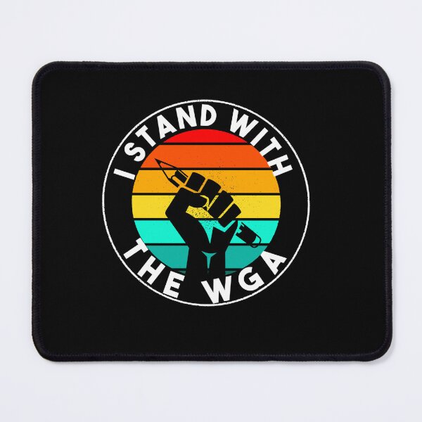 Item preview, I stand with WGA v2, writers on strike designed and sold by mwebba2005.