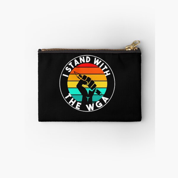 Item preview, I stand with WGA v2, writers on strike designed and sold by mwebba2005.