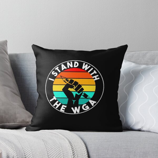 Item preview, I stand with WGA v2, writers on strike designed and sold by mwebba2005.