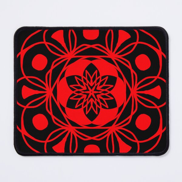 Item preview, Neon Mandala Red designed and sold by CatellaArs.