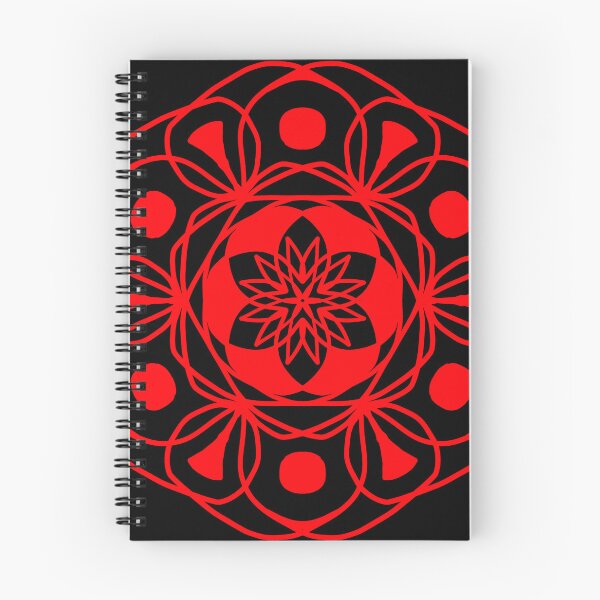 Item preview, Neon Mandala Red designed and sold by CatellaArs.