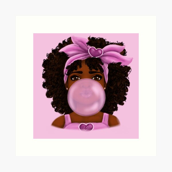 Girl Cute, pink Hair, gothic Art, bubble Gum, gum, aesthetics, pastel,  kavaii, bubble, pixel Art