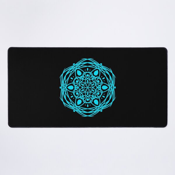 Item preview, Neon Mandala Blue designed and sold by CatellaArs.