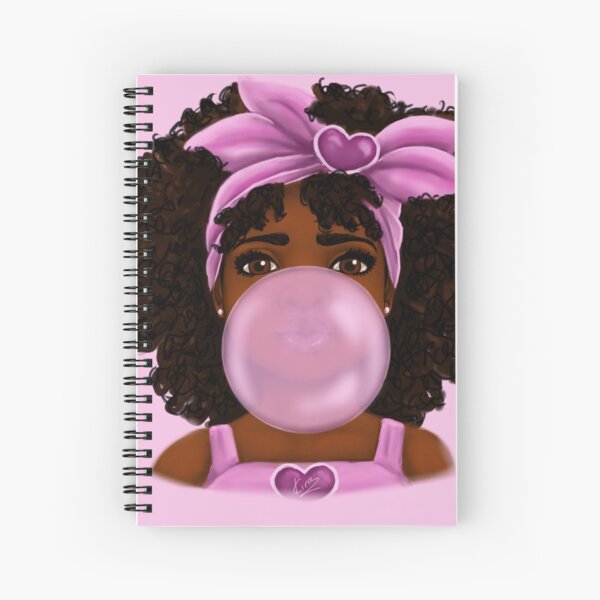Artikel-Vorschau von Kaugummi | Hübsches Mädchen-Portrait-Kunstdesign | Schwarze Mädchenkunst | Pink, designt und verkauft von Shakira Rivers.