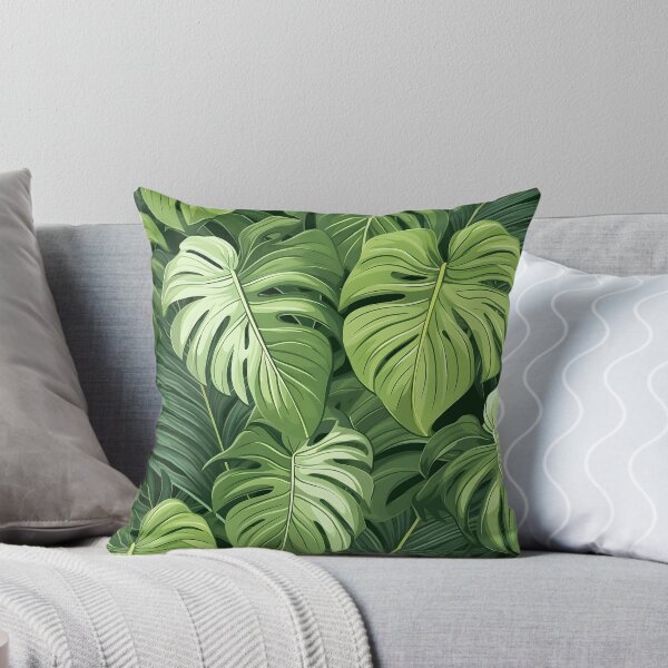 Item preview, Luxuriant Tropical Leaves Print designed and sold by imaginariumlab.