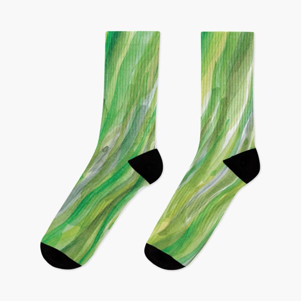 Item preview, Early Greens Springtime Rainstorm designed and sold by Alexandria Levin.