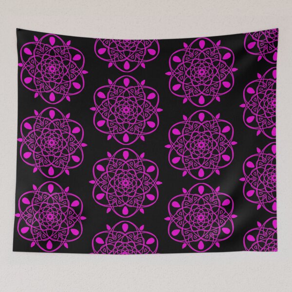 Item preview, Neon Mandala Pink designed and sold by CatellaArs.