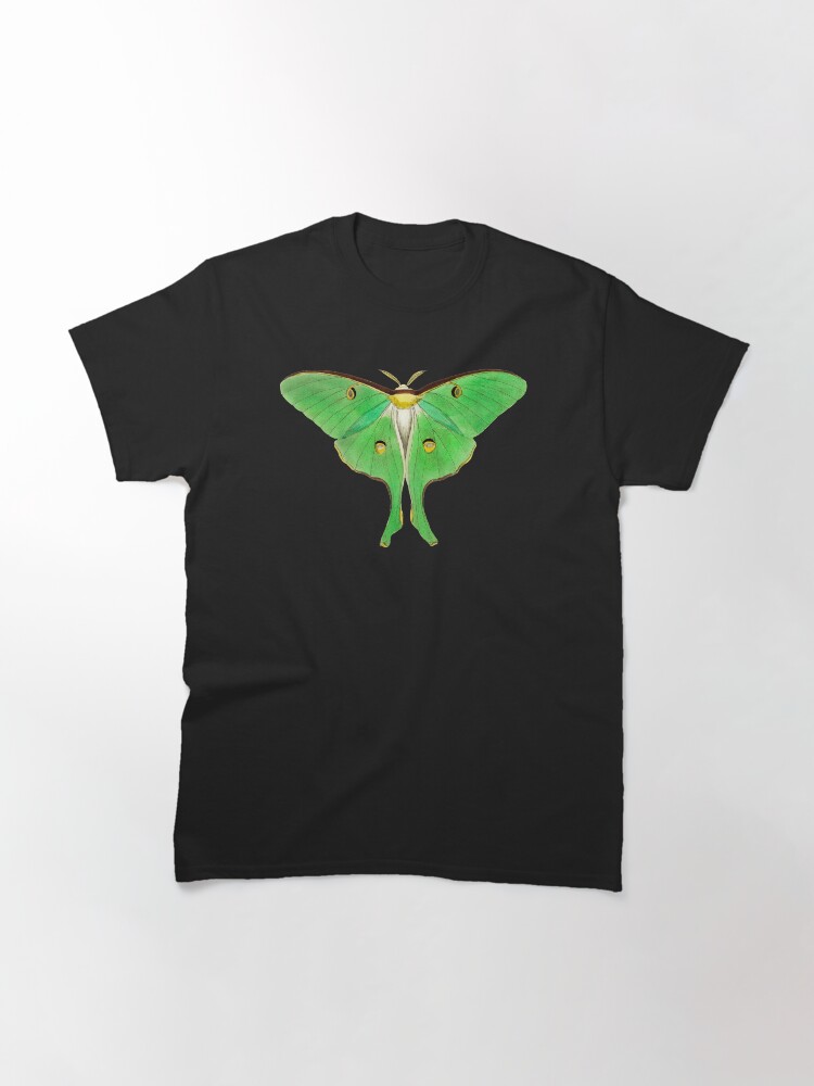 Thumbnail 2 of 7, Classic T-Shirt, Luna Moth designed and sold by heartsake.