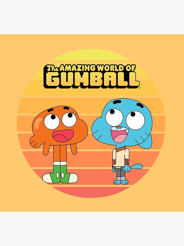 The amazing world of Gumball, Gumball and Darwin, What the what  Sticker  for Sale by karamram