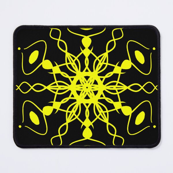 Item preview, Neon Mandala Yellow designed and sold by CatellaArs.