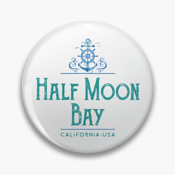 Item preview, Half Moon Bay California Nautical Design designed and sold by Futurebeachbum.