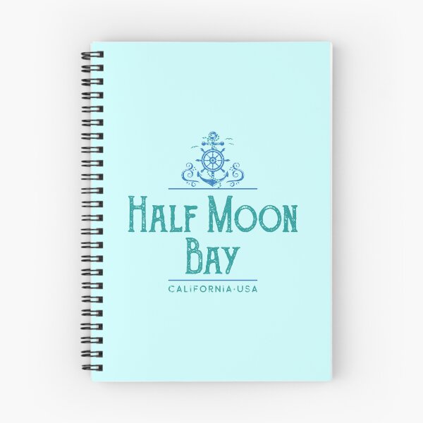 Item preview, Half Moon Bay California Nautical Design designed and sold by Futurebeachbum.