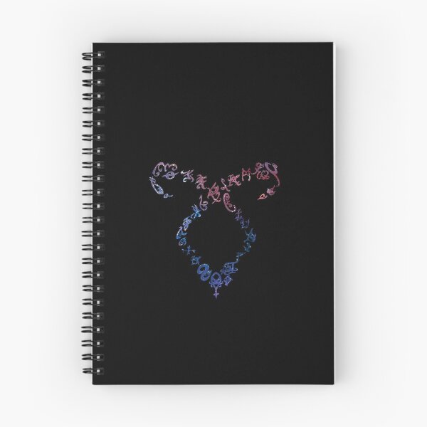 Item preview, Shadowhunters rune - angelic power rune shape with rune (galaxy) - gift idea designed and sold by Vane22april.