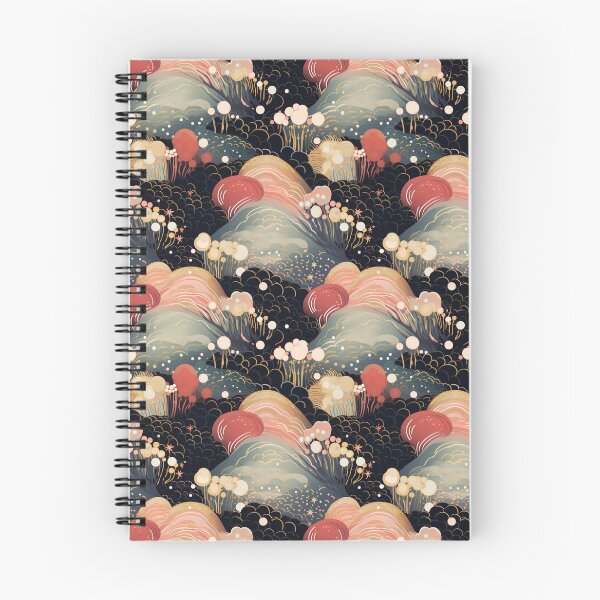 Item preview, Ethereal Enigma - Surreal Garden Dreamscape Seamless Pattern- N 74 designed and sold by Moisky Patterns.