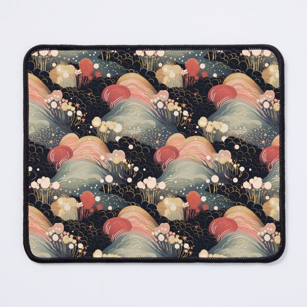 Item preview, Ethereal Enigma - Surreal Garden Dreamscape Seamless Pattern- N 74 designed and sold by Moisky Patterns.