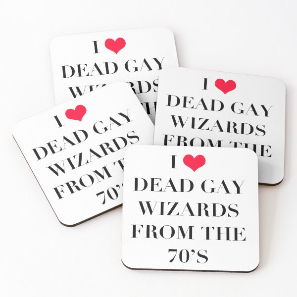 Item preview, I love dead gay wizards from the 70’s designed and sold by bluchocolate.