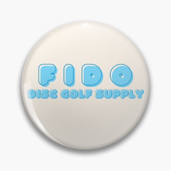 Item preview, FIDO Disc Golf Supply Text (Blue Forefront) designed and sold by FIDO-DG-Supply.