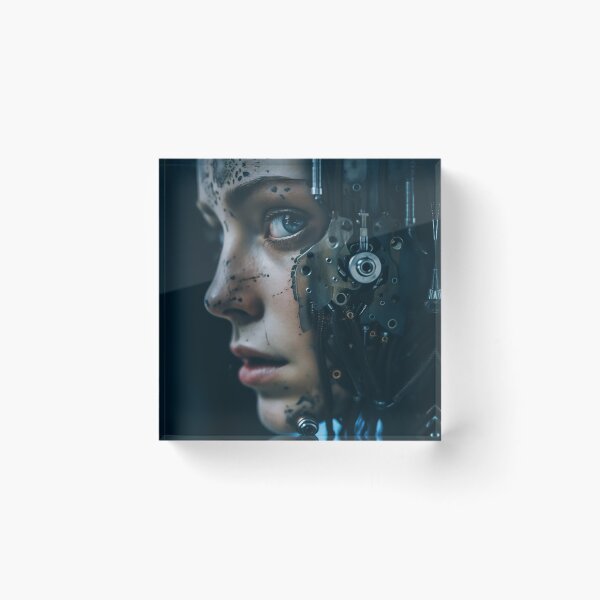 Item preview, Close-Up of Cybernetic Human designed and sold by cyberartmaker.