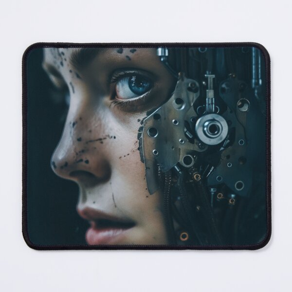 Item preview, Close-Up of Cybernetic Human designed and sold by cyberartmaker.