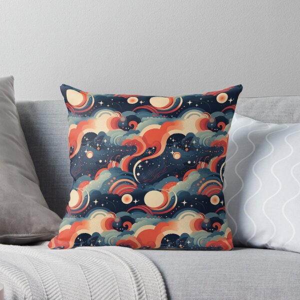 Item preview, Ethereal Enigma - Surreal Garden Dreamscape Seamless Pattern- N 76 designed and sold by Moisky Patterns.