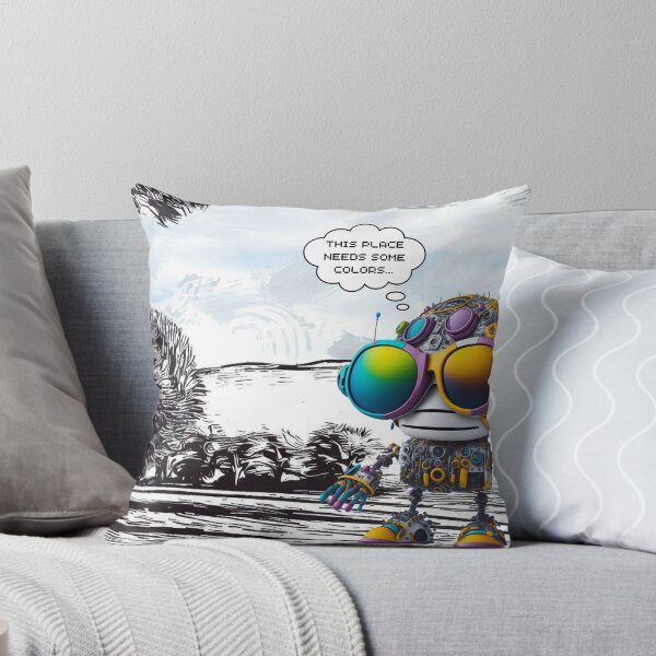 Item preview, Colorful robot designed and sold by SnapMood.