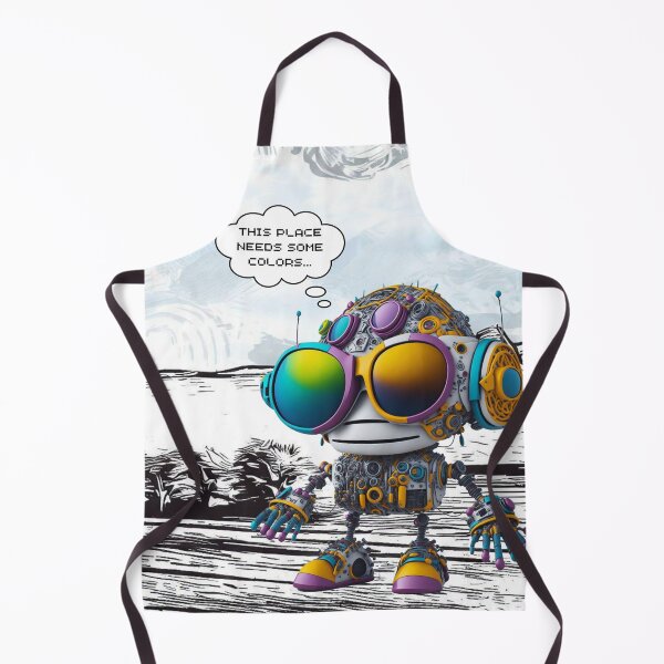 Item preview, Colorful robot designed and sold by SnapMood.