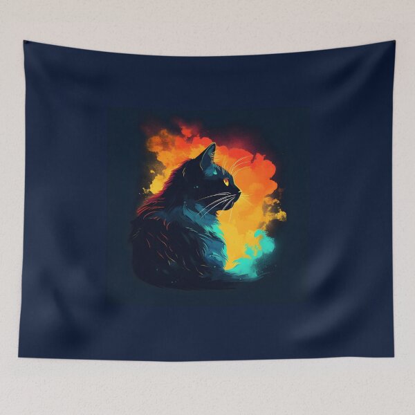 Item preview, Fiery Feline designed and sold by Skolyak.