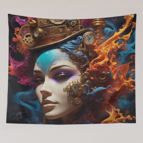 Item preview, Mechanical Elegance: Fluidic Whispers designed and sold by Electric-Easel.